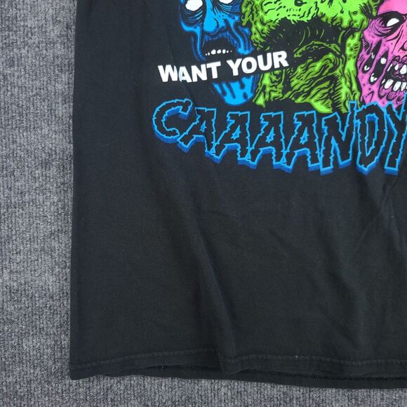 Zombies Graphic T Shirt Mens Medium Black Cotton Halloween Casual - Picture 5 of 11